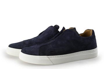 Manfield Loafers in maat 44 Blauw, Loafers, Manfield, Zo goed als nieuw, Verzenden