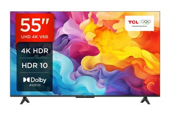 TCL 55V6B 55 inch, 4K Ultra HD, HDR TV, ondersteunt door..., Verzenden, Nieuw
