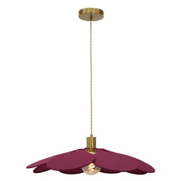 Japandi hanglamp messing, Nena, Ophalen of Verzenden, Nieuw, Japandi