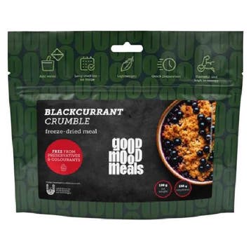 Zwartebessen Crumble - 461 kcal - Good Mood Meals, Diversen