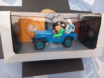 Hapax 1:18 - Modelauto - Jeep bleue - (Objectif Lune), Nieuw