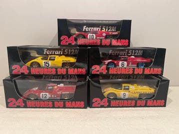Brumm 1:43 - Modelauto (5) - Ferrari 512M, Nieuw