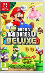 New Super Mario Bros. U Deluxe Switch Morgen in huis!, Spelcomputers en Games, Games | Nintendo Switch, 3 spelers of meer, Ophalen of Verzenden