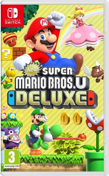 New Super Mario Bros. U Deluxe Switch Morgen in huis!, Spelcomputers en Games, 3 spelers of meer, Ophalen of Verzenden, Zo goed als nieuw