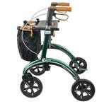 Saljol Carbon Rollator CR62 - British Racing Green M, Ophalen of Verzenden, Nieuw