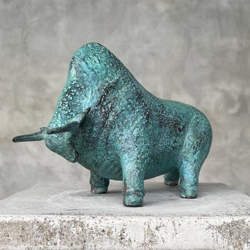 sculptuur, NO RESERVE PRICE - Sculpture of a Striking