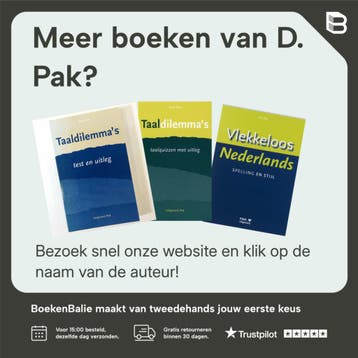 Taaldilemmas 3 Met nieuwste spelling 9789077018200 D. Pak, Verzenden, Zo goed als nieuw, D. Pak