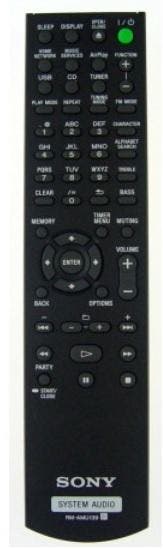 Afstandsbediening Sony rm-amu139, Ophalen of Verzenden, Nieuw, Origineel