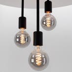 EGLO Wilmcote Plafondlamp - E27 - Ø 28 cm - Zwart Tweede, Verzenden, Nieuw