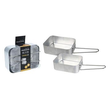 Camping pannenset | Redcliffs | 2-delig, Caravans en Kamperen, Verzenden, Nieuw