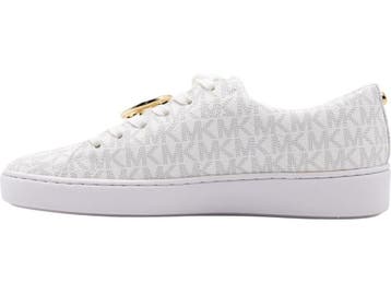 Michael Kors Keaton Lace Up - Dames Sneakers - Gouden, Verzenden, Zo goed als nieuw