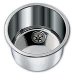 Hollex ronde RVS wasbak Dia: 250mm Diepte: 180mm, Ophalen of Verzenden, Nieuw
