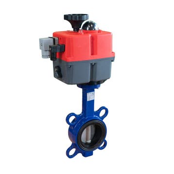 Elektrische Vlinderklep DN80 24-240V AC/DC Fail-Safe Wafer, Verzenden, Nieuw
