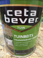 Cetabever tuinbeits - antraciet 034 transparant zijdeglan..., Doe-het-zelf en Verbouw, Verf, Beits en Lak, Ophalen of Verzenden