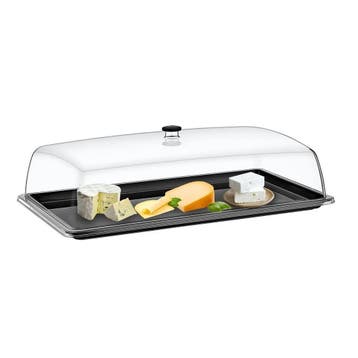 GGM Gastro | Afdekkap incl. dienblad - GN 1/2 |, Verzenden