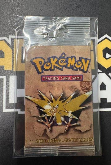Pokémon - 1 Booster pack - Pokemon Fossil Long Crimp Booster, Nieuw
