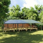vidaXL Partytent professioneel 90 g/m² 4x9 m groen, Verzenden, Nieuw, Partytent