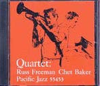 cd - Chet Baker Quartet - Quartet: Russ Freeman And Chet..., Verzenden, Zo goed als nieuw