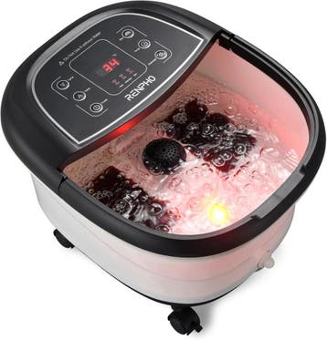 Renpho Foot Spa Bath Massager Pro – Voetbad Massager met, Sport en Fitness, Verzenden, Nieuw