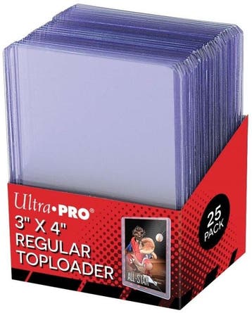 Ultra Pro Toploaders Clear Regular (25 stuks), Ophalen of Verzenden, Nieuw
