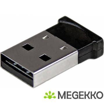 StarTech.com Mini USB Bluetooth 4.0-adapter 50m klasse 1 EDR, Computers en Software, USB Sticks, Verzenden, Nieuw, Startech