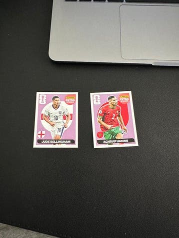 2025/26 Panini Jude Bellingham, Hakimi - 2 Sticker -, Verzamelen, Nieuw