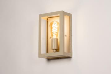Rietveld Wandlampen - Beige, Zand - Metaal, Huis en Inrichting, Lampen | Wandlampen, Verzenden, Nieuw