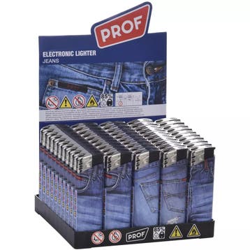 Prof Aansteker jeans - 50 stuks (Aanstekers & Branders), Ophalen of Verzenden, Nieuw