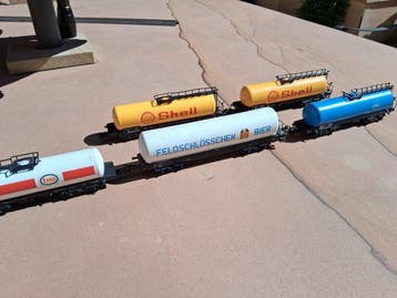 Märklin H0 - 4632/4643/4650/4651 - Modeltrein goederenwagon, Nieuw