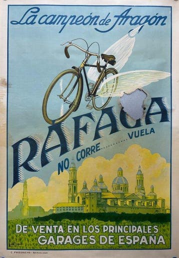 F. De Prado - Bicicleta Rafaga - Barcelona, Spain - Jaren