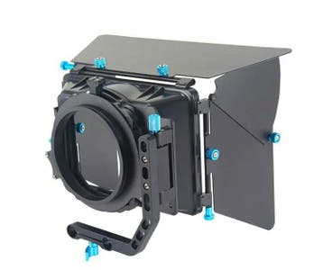 Camera Matte Box met Rod aansluiting - Type M2, Nieuw