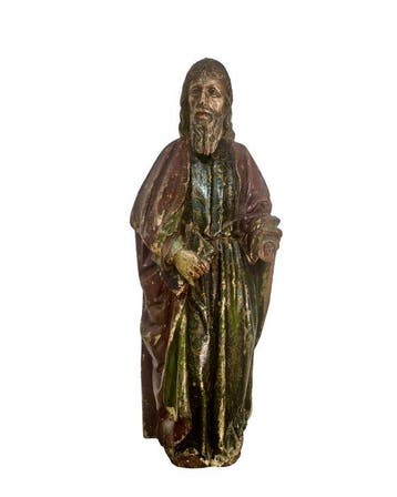 Spanish School - Figuur - Representation of a Saint –