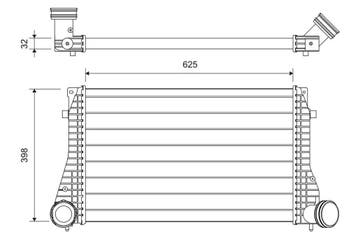 Interkoeler o.a: Seat, Volkswagen, Leon (1M1) - Toledo (1M2), Ophalen of Verzenden, Nieuw, Volkswagen