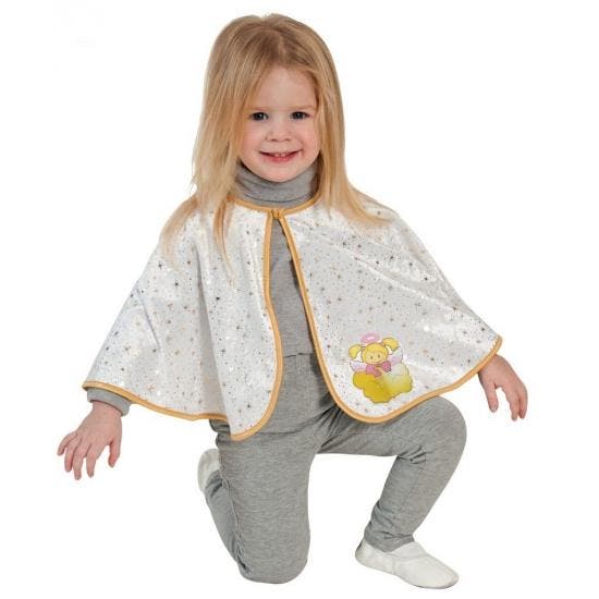Peuter verkleed poncho engel met engelen afbeelding - Enge.., Kinderen en Baby's, Carnavalskleding en Verkleedspullen, Ophalen of Verzenden