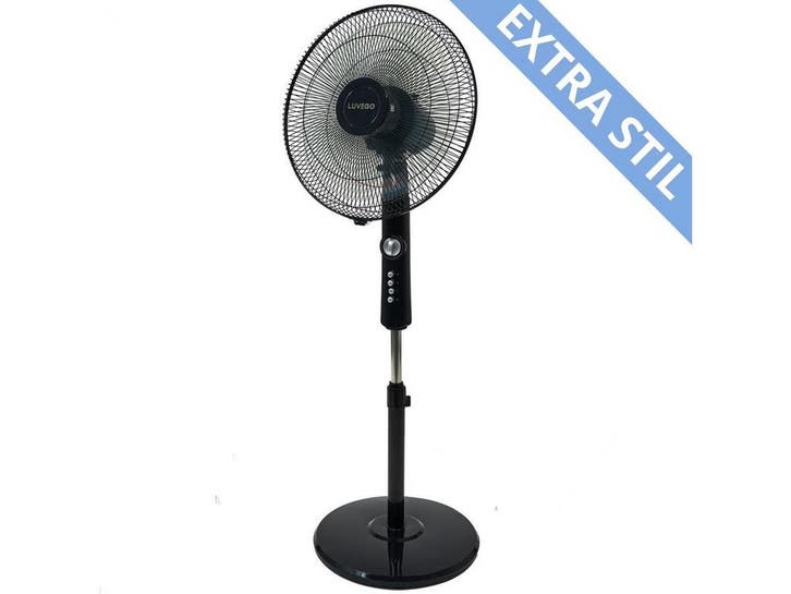 Luvego Statief Ventilator - Stille Hoogte Verstelbaar - 3, Witgoed en Apparatuur, Ventilatoren, Zo goed als nieuw, Verzenden