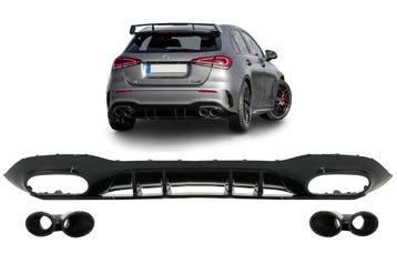 Diffuser | geschikt voor Mercedes-Benz | A-klasse | 2018-202, Verzenden, Nieuw, Mercedes-Benz