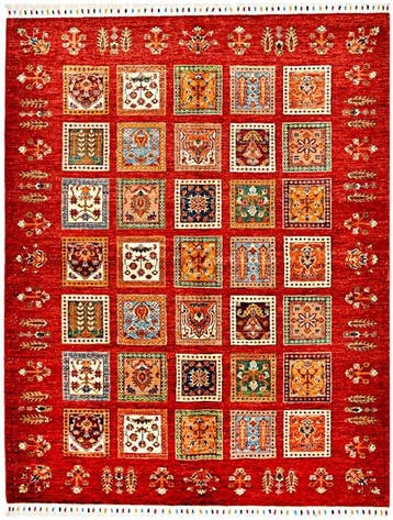 Afghan, Ziegler Kazak, Prachtig handgeknoopt traditioneel, Nieuw