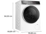 Bosch - Wasmachine Voorlader - 9 kg - Wit, Witgoed en Apparatuur, Wasmachines, Minder dan 85 cm, Verzenden, 8 tot 10 kg, Nieuw