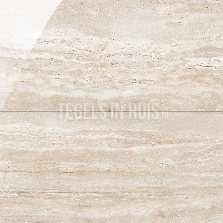 Vloertegel wandtegel travertin natural gepolijst 60x120, Doe-het-zelf en Verbouw, Tegels, Vloertegels, Nieuw, 10 m² of meer, Keramiek