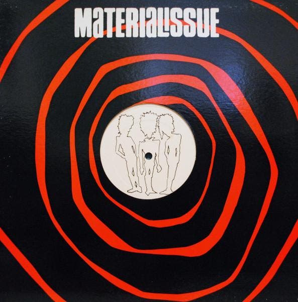 LP gebruikt - Materialissue - Materialissue, Cd's en Dvd's, Vinyl | Rock, Zo goed als nieuw, Verzenden