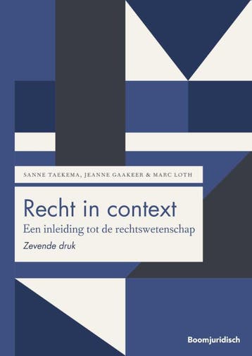 Recht in context 9789462127685, Boeken, Zo goed als nieuw