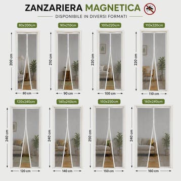 Magnetisch Deurhor met Automatische Sluiting - Insectenweren
