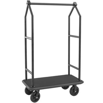 Bagagetrolley | VOYAGER | RVS | Zwart | Wielen (Geremd) |, Verzenden, Nieuw in verpakking