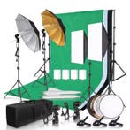 Complete Fotostudio Set Softbox Achtergrond en Verlichting, Verzenden, Nieuw