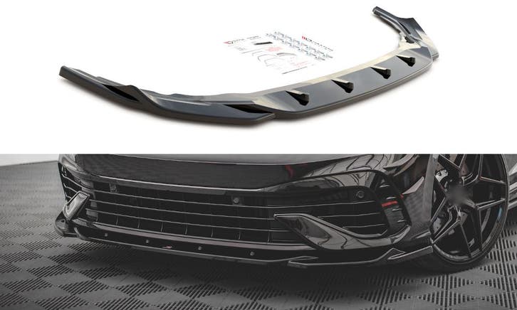 Front Splitter V.4 voor Volkswagen Golf 8 R, Auto diversen, Tuning en Styling, Ophalen of Verzenden