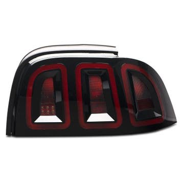 Raxiom 96-98 Ford Mustang Icon LED Tail Lights- Black, Ophalen of Verzenden, Nieuw