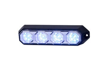 Led Stroboscooplamp Wit 12/24 Volt - Waarschuwingslamp - Zwa, Ophalen of Verzenden, Nieuw, Universele onderdelen