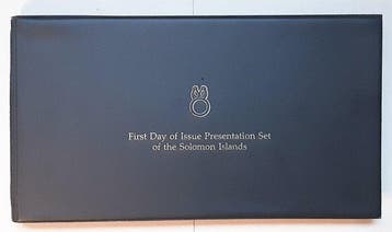 Salomonseilanden. 1977 Album completo primo giorno di