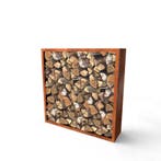 Geroba Egura C4 houtopslag 1500x385x1500mm - Cortenstaal, Verzenden, Nieuw