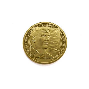 Nederland. Gold medal Prins Willem-Alexander